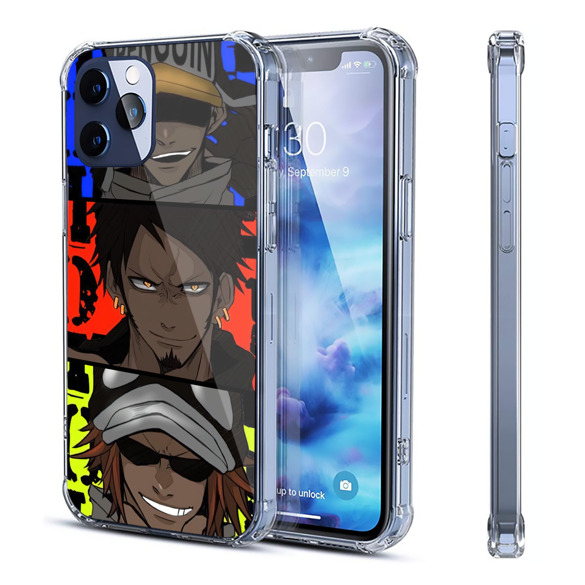 （画像用） ワンピース ONE PIECE 【iPhone 12シリーズ対応】透明スマホケース（クリアソフトケース）